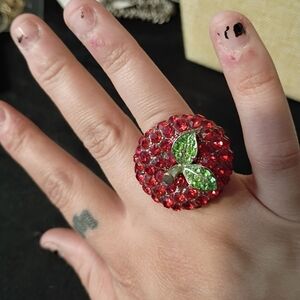 Apple Ring Statement Piece